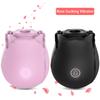 ALWUP Rechargeable Rose Shape Massage Vibrator, 10 Suction Modes, USB Magnetic Charging, Adult Products Sex Toys