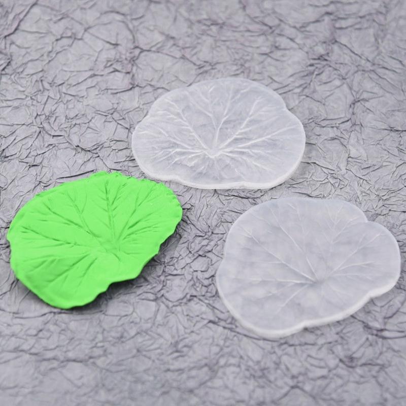 Stampo a Foglia di Loto Stampo per Argilla Fatto a Mano Strumenti per Fatto a Mano Materiale in Silicone Stampo per Resina Epossidica Stampo per Artigianato Fai da Te