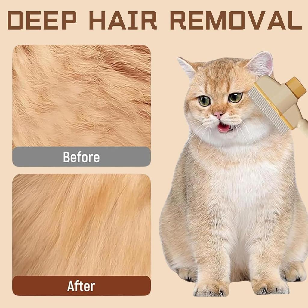 Dog Hair Remover Brush Cat Dog Hair Grooming and Care Comb for Long Hair Pet Removes Hairs Cleaning Bath Brush Dog Supplies