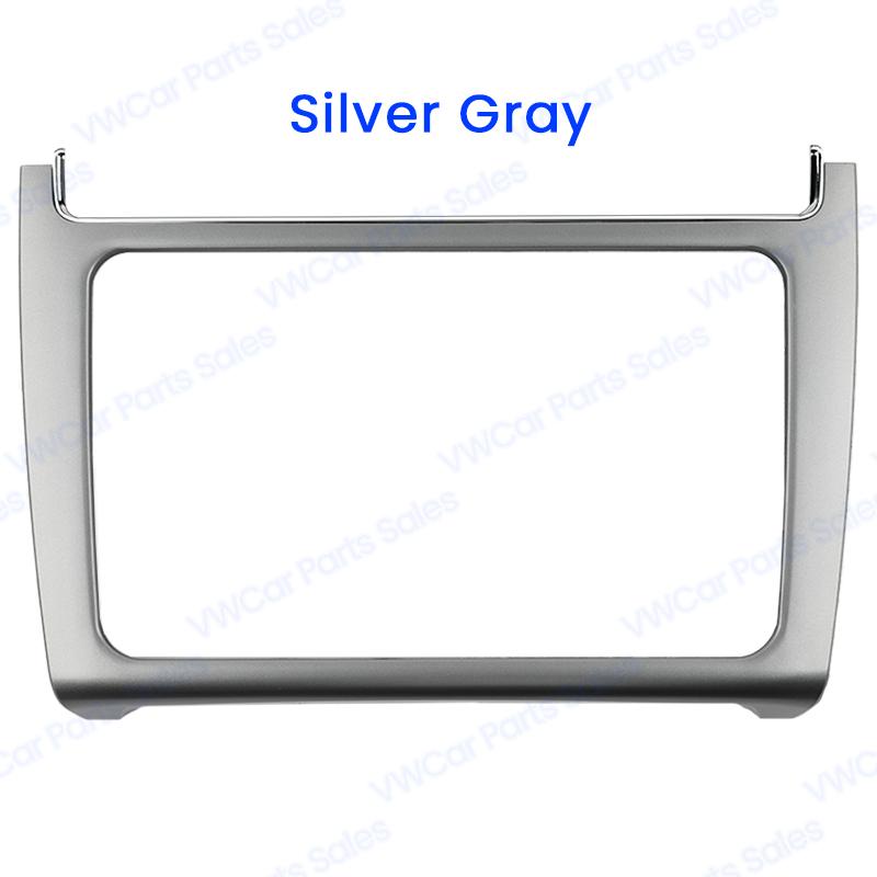 For VW MQB POLO 6C 6R 2014-2017 Car Radio Trim OEM MIB Frame Headunit Screen Bezel CD Plates Decorative Panel