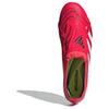 Adidas Predator Elite Foldable Tongue Comfortable Non-Slip Durable Soccer Shoes Unisex Soccer Shoes Clear-Red Cloud-White Core-Black JR3117