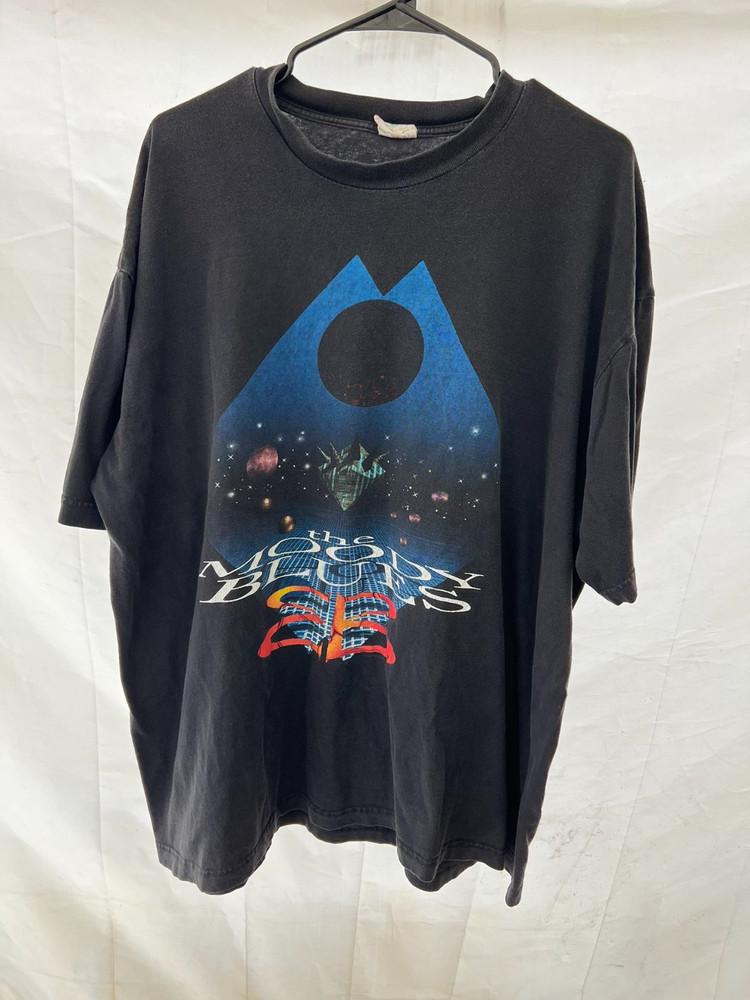 Vintage Moody Blues Rock Band Music Tour Tee Shirt Double sided PA7628 XXXL