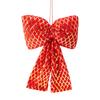 Christmas Decorations High-end Gold Velvet Bow Christmas Flocking Bow Large Red