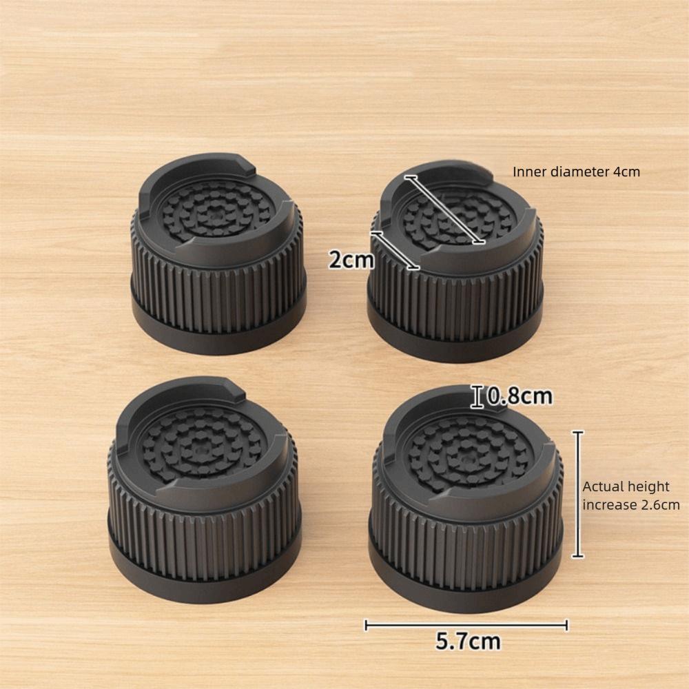 Vysoce odolná podložka pod nábytek Protiskluzová Podpora pračky Stůl Pohovka Židle Nohy