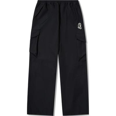 Colaboración Li Ning X Billionaire Boys Club Pantalones casuales de pierna recta versátiles, cómodos, transpirables, de tiro medio y color sólido para hombre AKXU665-1