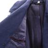 US AIR FORCE 50s Vintage Wool Blend Wool coat 35XS blue Military Overcoat Men's Used