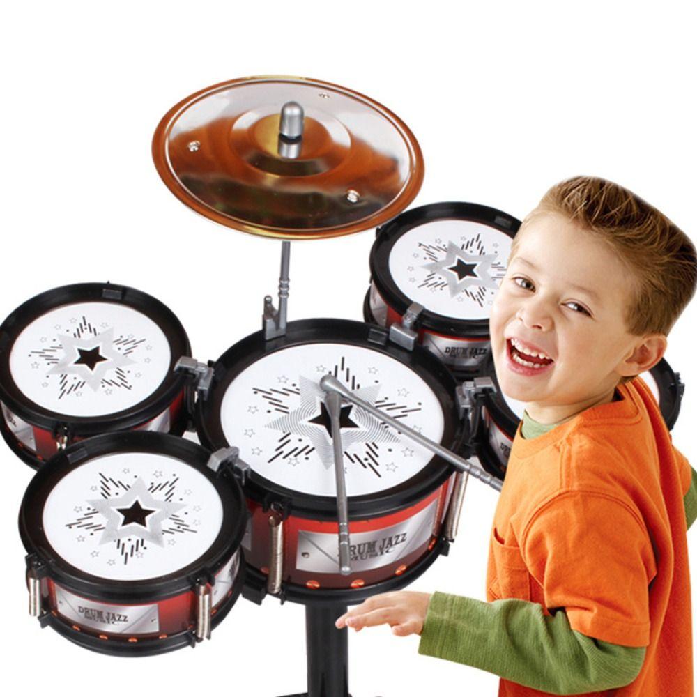 Beat 5 Drums Musical Instruments Drum Sets Children Jazz Drum Toy  Children/Kids Gifts