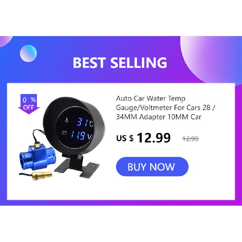 10MM 12MM 14MM 16MM 17MM 21MM Water Temp Sensor 1/8NPT 3/8NPT Water Temp Sensor 50K Head Plug