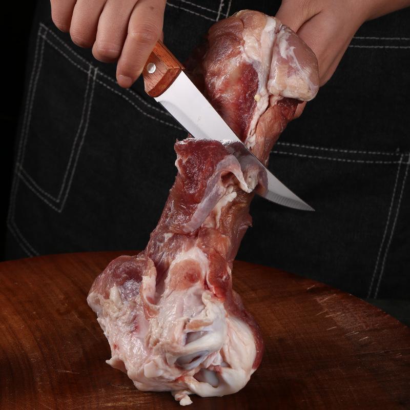 Nerezový vykosťovací nůž Mongolský nůž Nůž na maso Řeznický nůž Nůž na ovoce Nůž Kráječ Nůž