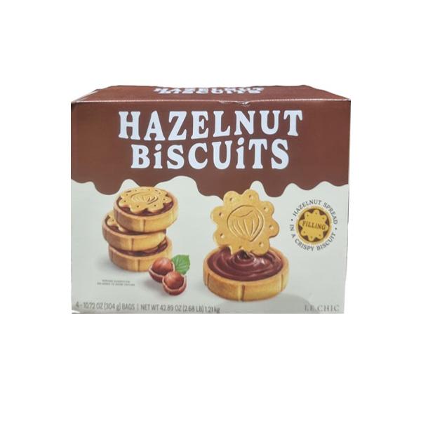 Le Chic Patissier Hazelnut Biscuits 304g x 4packs