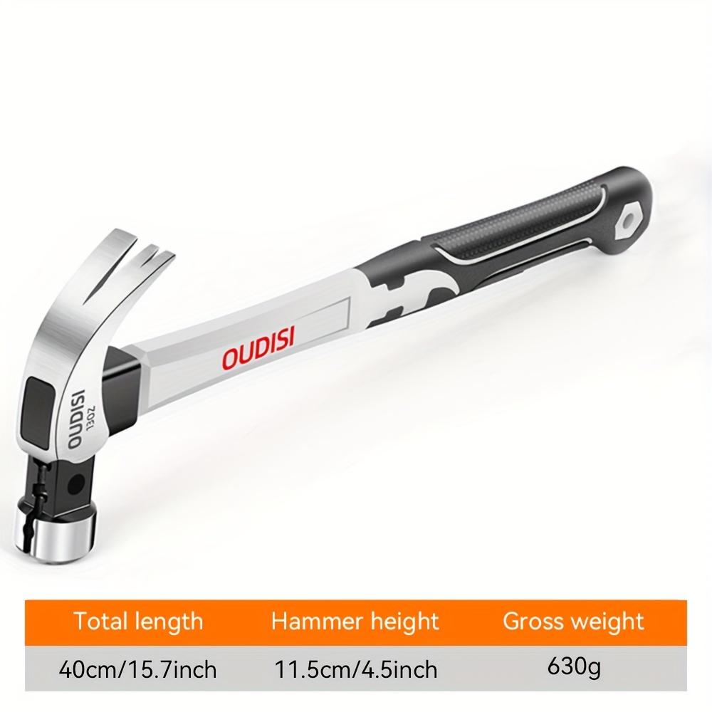 Multifunctional High-Carbon Steel Claw Hammer,Nail Puller, Round Head, Safety Hammer , Industrial & Emergency Use, Portable бежевый