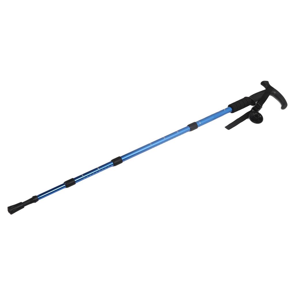 Telescopic Walking Stick Professional Aluminium Alloy Shock Absorption   Hiking Poles for Outdoor Hiking Camping