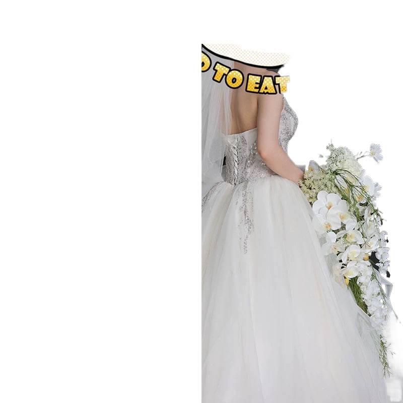 Eleganter weißer Kaskadenstrauß: Phalaenopsis & Calla-Lilie Kunstblumen für Hochzeitsfotografie