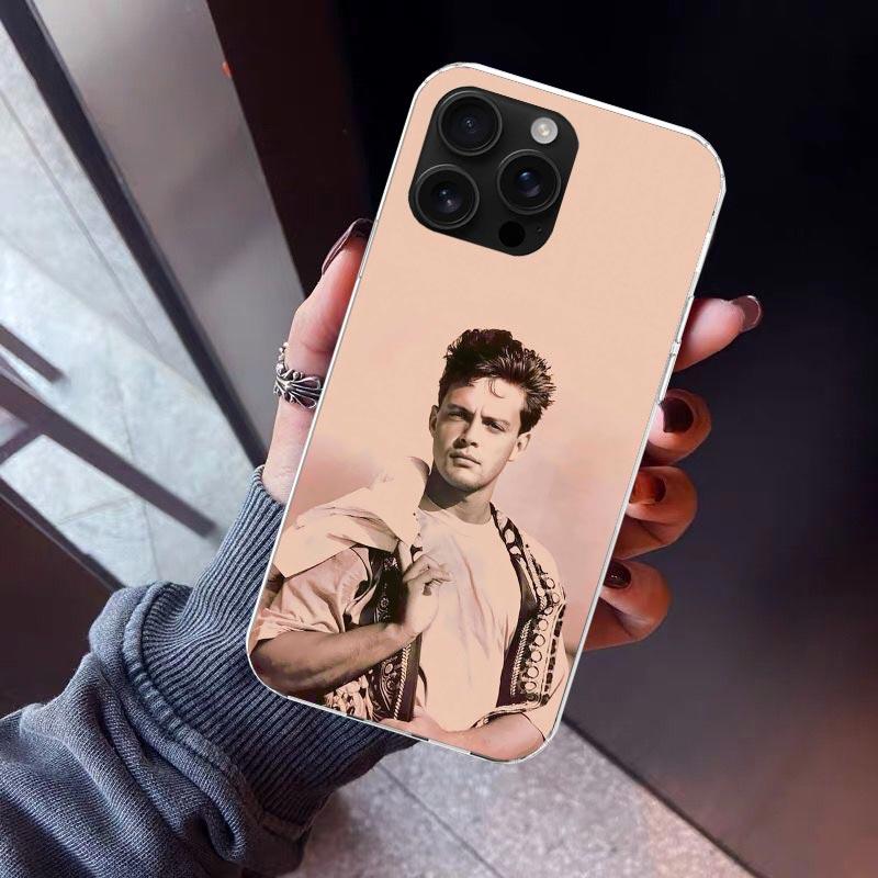 L-Luis M-Miguel Singer Phone Case For iPhone 17 Air 11 13 Mini 14 15 Plus 16 12 Pro Max 16E SE 7 8 Pattern Soft TPU Back Cover