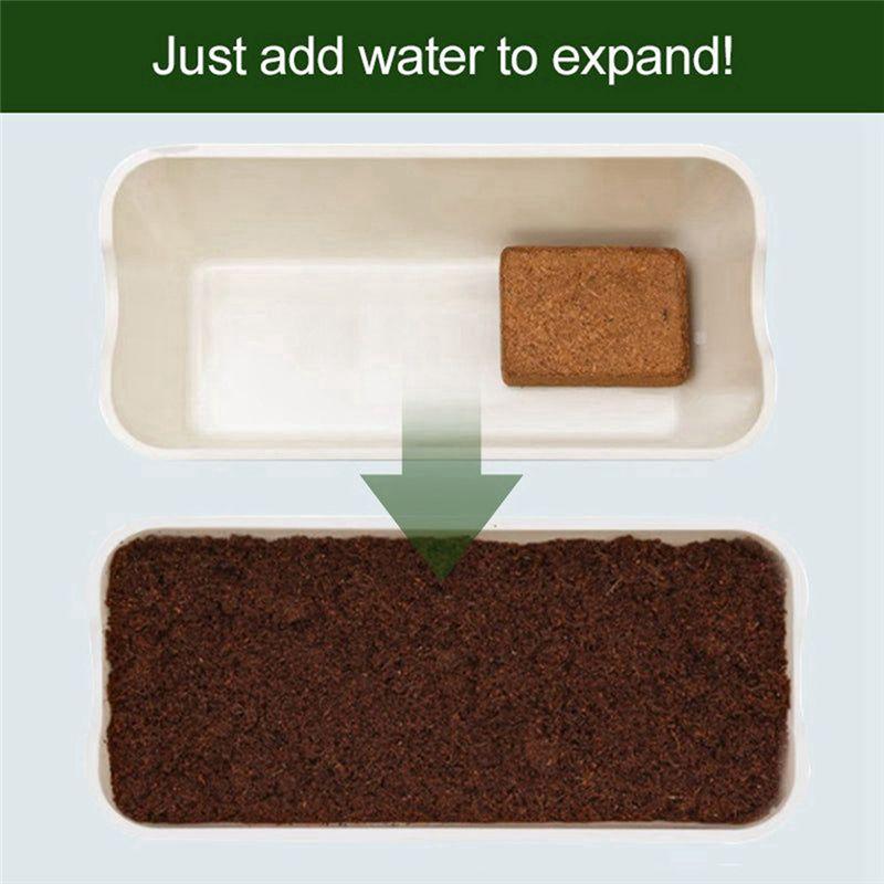 AEE4-Kokosfaser-Pellet-Erde Kokosfaser-Kokosfaser-Pellet-Nährstofferde Pflanzenkomprimierte Basis Kokosfaser-Pellet-Erde