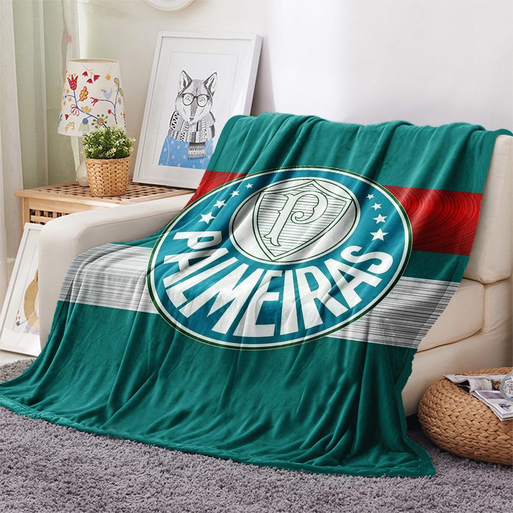 SE Palmeiras2 Flannel Blanket, High quality Comfortable for All Seasons, Home Decor, Warmth and Comfort