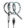 Light Strip Universal Backlit Adornment Rope Lamps Decoration Indoor Luminous Adorn 5V USB LED Lamp with Controller for Home
