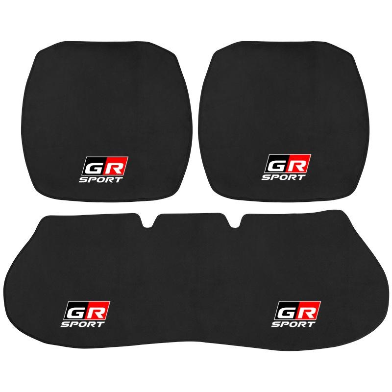Car Seat Covers Pad Protection Cushion Protective Mat For Toyota GR SPORT RAV4 Corolla Yaris Prius Crown Auris CHR Camry