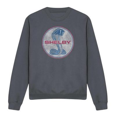 Carroll Shelby Unisex-Sweatshirt für Erwachsene, vollfarbig, mit Kobra-Motiv