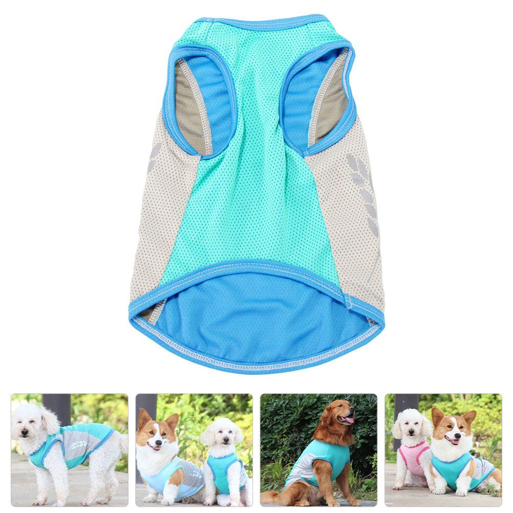 Dog Vest Comfortable Summer Lightweight Cooling Breathable Puppy Vest Decorative Pet Clothes Decorative Dog Clothes