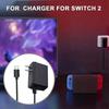 For Switch 2 45W Fast Charger Type C Power Adapter with 1.5m Cable