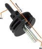 1pz Clip di Fissaggio Coperchio Superiore Motore 31368242 e 31380978 per Compatibile con Modelli Volvo XC60 XC90 V60 S60 S90 V90