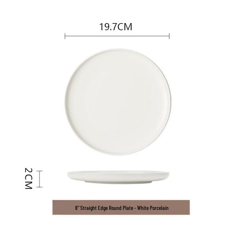 Nordic Style Ceramic Dinner Plate