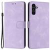 For Samsung Galaxy S25+/S24+ Mobile Phone Cover Skin-Touch PU Leather Anti-Scratch Stand Phone Case