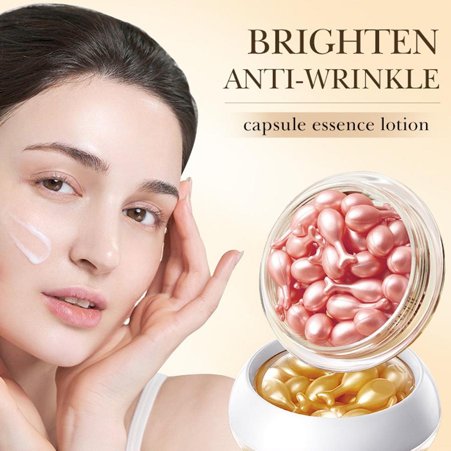 Anti-wrinkle and Anti-aging Capsule Essence Snail Rose Hydrating Essence Cream