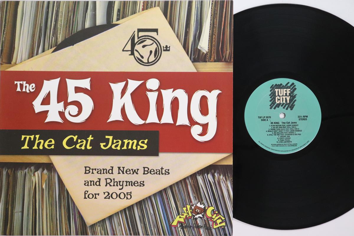 

LP Record 45 KING Cat Jams TUFLP5570 TUFF CITY 2005 US Rap HipHopRB Used