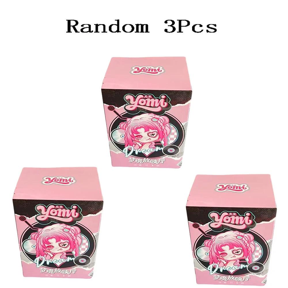 Kawaii Original Yomi Blind Box Dream Showroom Series Collectable Model Mystery Boxes Surprise Box Girl Heart Christmas Gifts