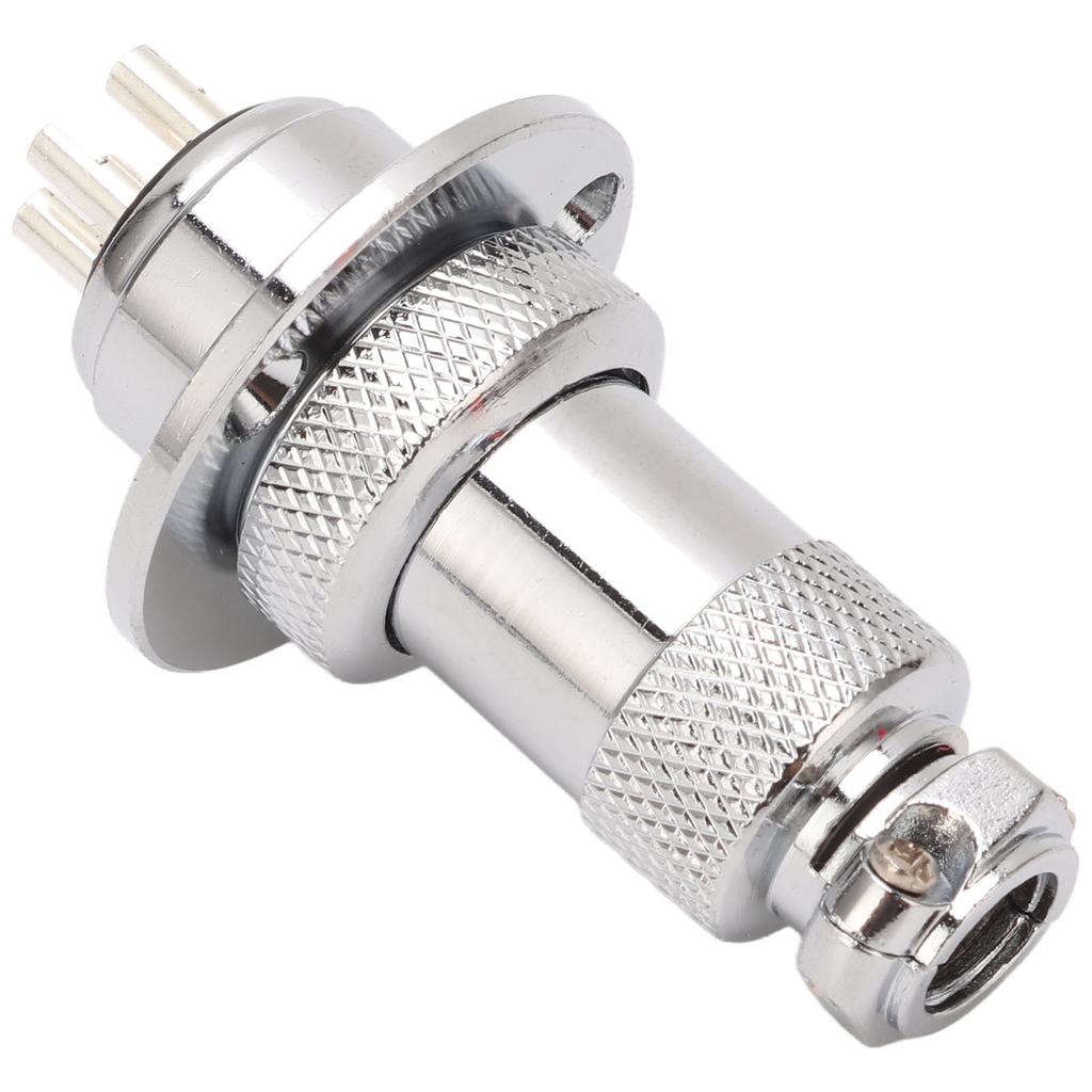 2Pcs 5 Pin Aviation Plug Connector Easy Operation Aviation Plug Socket for Computer CNC Machine AC DC 250V