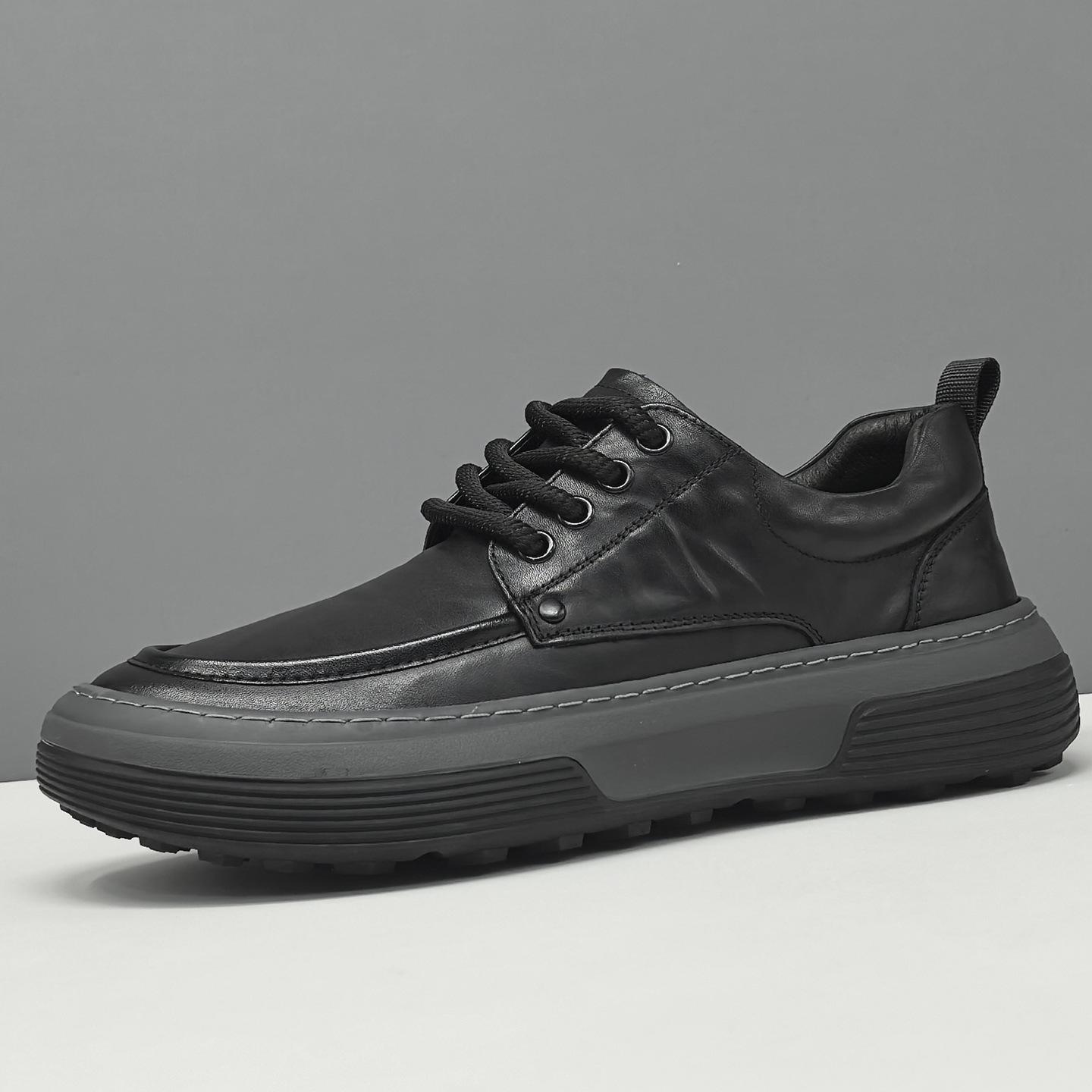 

Men s Trendy Genuine Leather Cowhide Mango Sneakers 40