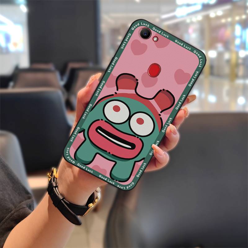 Anti-dust Cartoon Phone Case For OPPO F7 Graffiti Soft Case Silicone Protective Dirt-resistant Anti-knock Full Wrap TPU