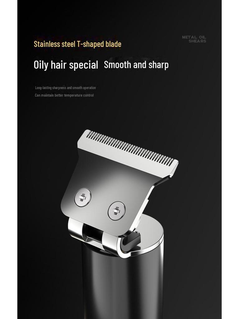 Retro Multifunctional TYPE-C Fast Charging Portable Hair Clipper