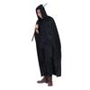 Halloween Erwachsenen Kinder Umhang Zauberer Robe Sensenmann Vampir Cosplay Kostüm Schwarzer und Roter Umhang