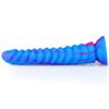 Realistic Silicone Ribbed Dildo with Strong Suction Cup G-Spot Fake Penis Mixed-Color Vaginal Anal Masturbation Toy