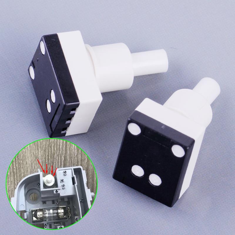 2pcs Plastic Car Interior Light Lamp Switch Set 34404-SDA-A21 Fit For Honda Accord CR-V Element Odyssey Pilot