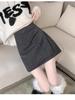 Women's High Waist Irregular Sequin Pleated A-line Skirt - Autumn/Winter 2025 Collection