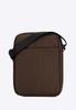 Wittchen Men's Messenger Bag With Decorative Ribbon, Green Polyester