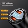 Dual USB Car Charger with Fast Charging & 200W Negative Ion Air Purifier