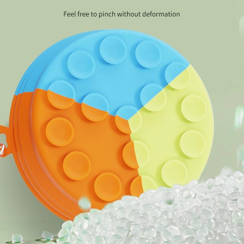 Dog Slow Feeding Bowl Set Silicone Pet Food Bowl Dog Outdoor Travel Water Bowl Foldable Food Feeder Bowl Dog Dish 2pcs