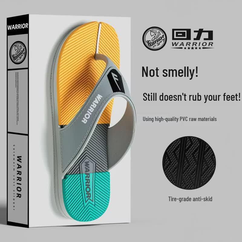 Warrior Men s Summer Non-slip Beach Sandals & Flip-Flops