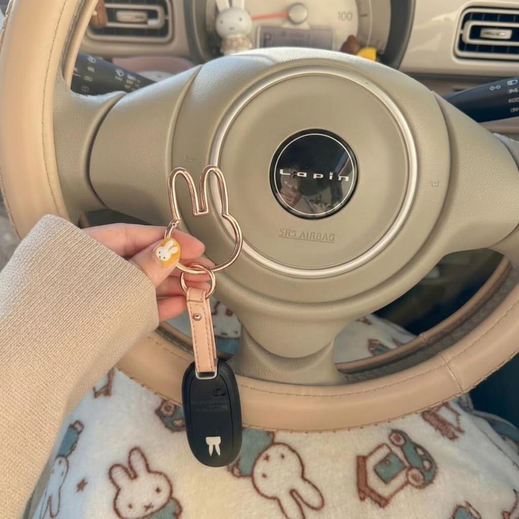 [Nicot] [Miffy Miffy] Carabiner Smart Keychain Miffy Miffy Goods Character