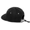 Croogo Short Brim Solid Simple Work Hat for and Outdoor Activities Men's Cap, Soft, Breathable, Color, Skateboarding, Running, Golf, (G-ASB03-Black)