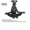 Creative PLA Plastic Ornaments 3D Printed Meditating Dog Statue, Zen Sitting Puppy Figurine for Modern Living Room Table Decor Home Decor, Animal