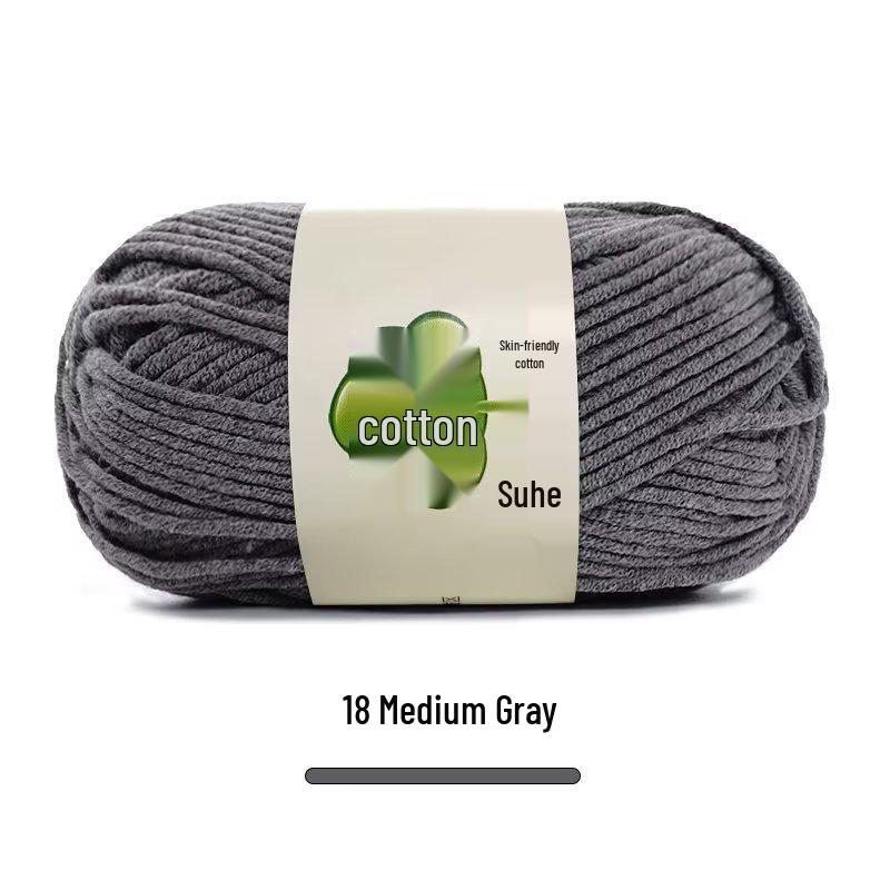 Suhe 5-Ply Combed Cotton Yarn for Children's Hand-Knitted Dolls & Blankets