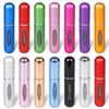 1/5PC 5ml Portable Refillable Perfume Bottle Liquid Empty Container Mini Aluminum Spray Alcochol Atomizer for Travel