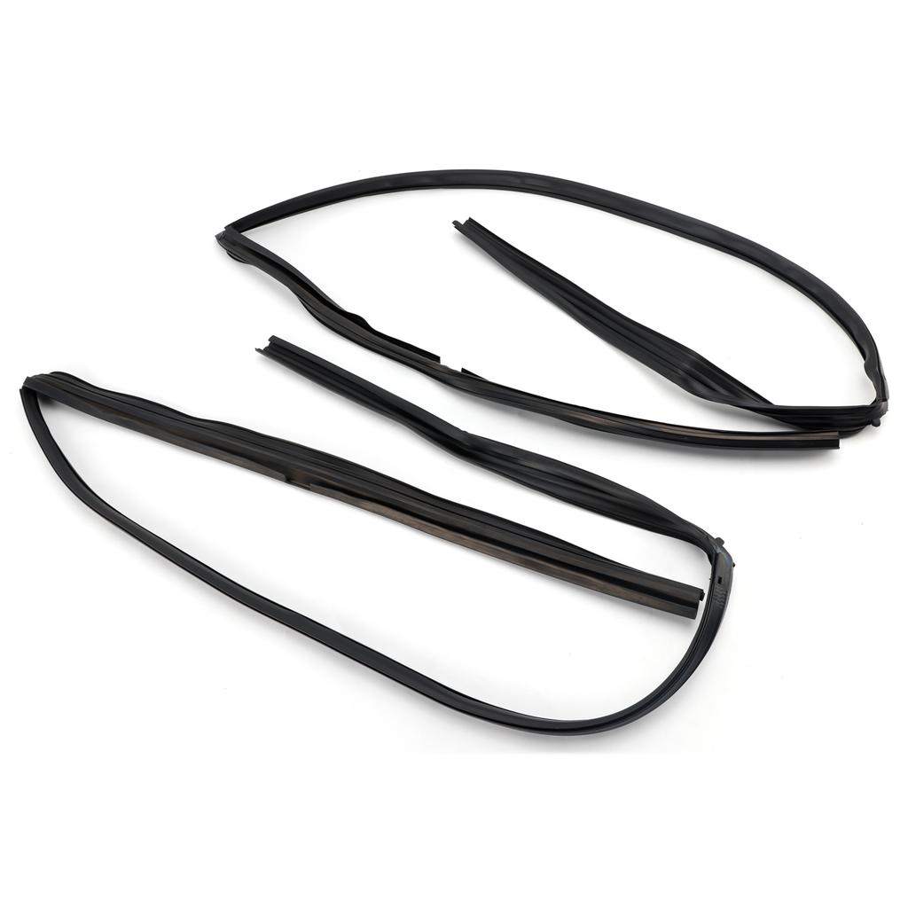 2 Peças Canal de Vidro da Porta Dianteira Para HONDA CIVIC EK4 EK9 2 Portas 3 Portas 1996-2000