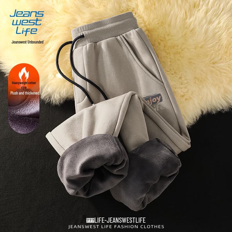 JEANSWEST LIFE Мужские джоггеры на флисовой подкладке L